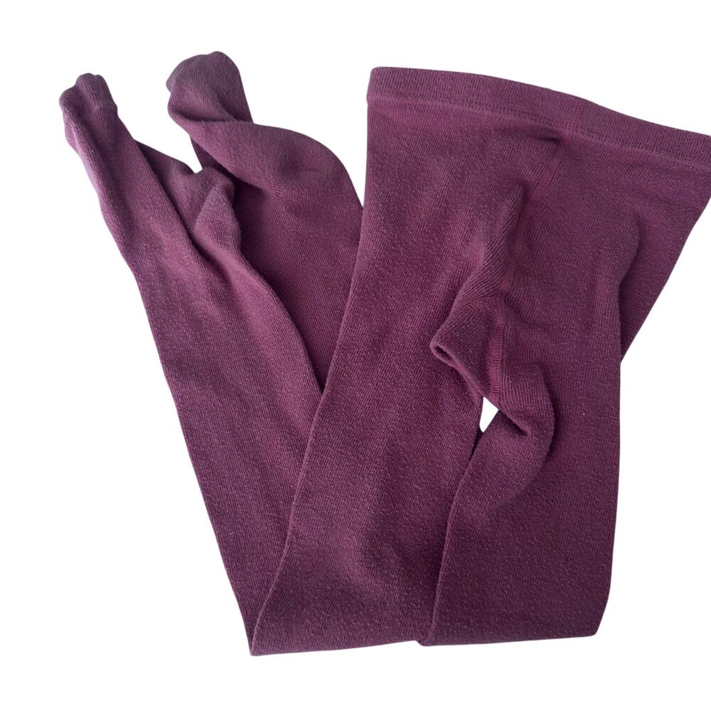 Zara Mauve Pink Thick Tights - Girls Size 7/8